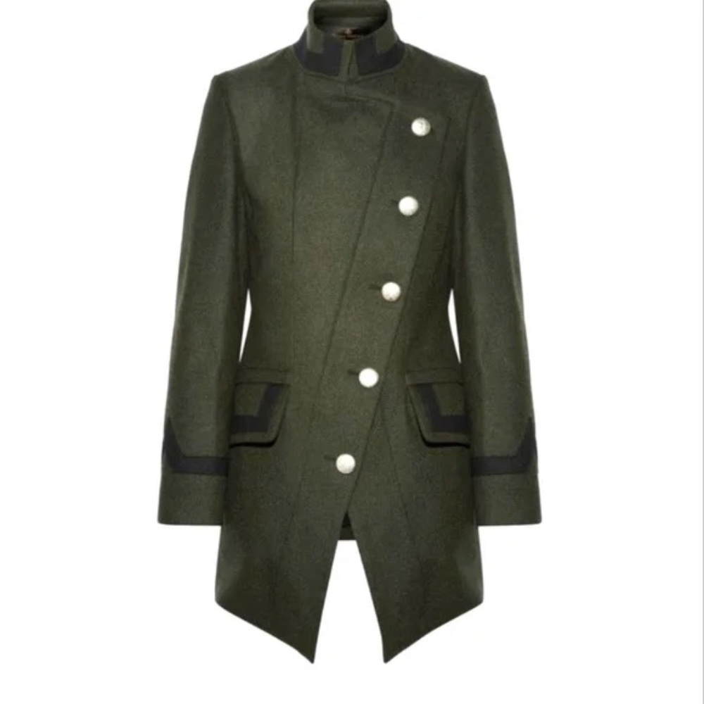 VIVIENNE WESTWOOD GREEN MILITARY JACKET